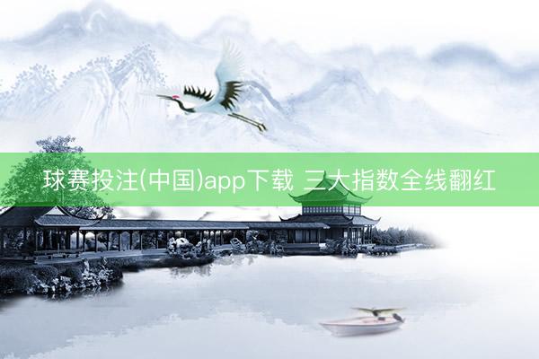 球赛投注(中国)app下载 三大指数全线翻红